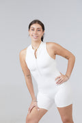 Blanco Jumpsuit | Sport  body Sculpt
