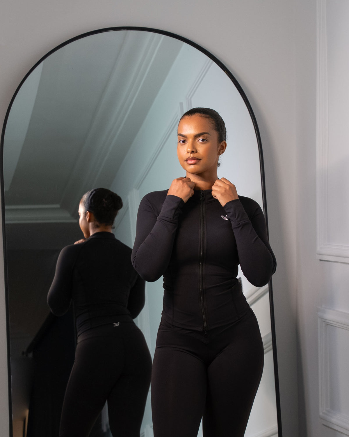 The Sculpt Leggings | Polyskin fabric